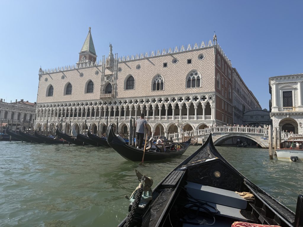 The Doge's Palace from water view